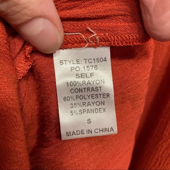 Boho Peasant High low Ruffle midi dress - Picture 15 of 16